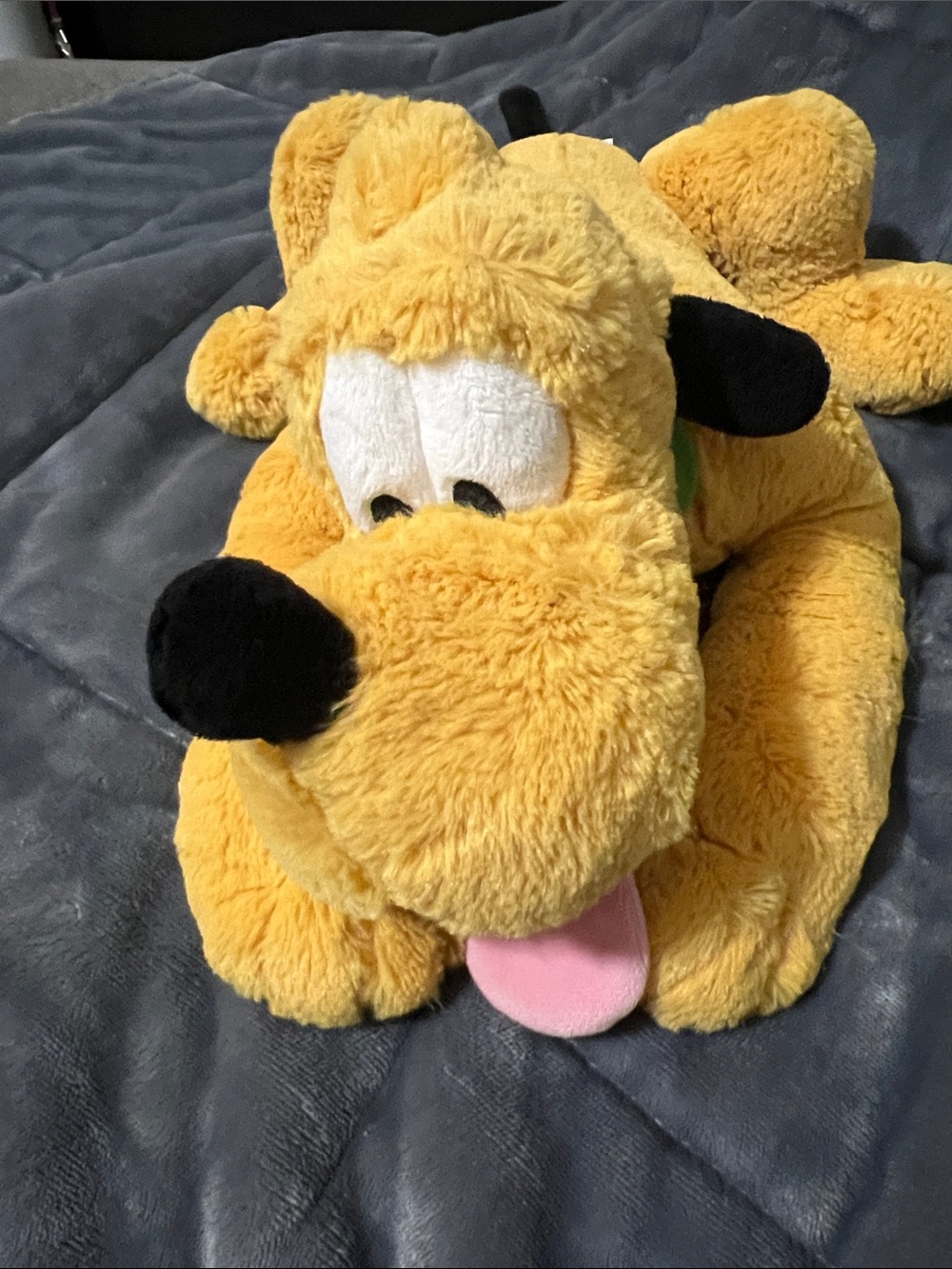 Disney Authentic Pluto Plush Dog with Black Ears
